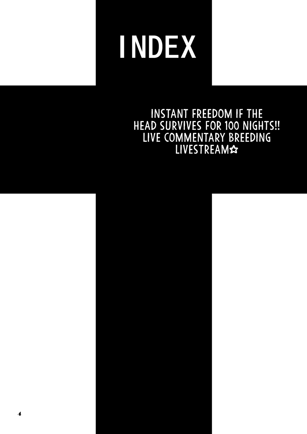 Hentai Manga Comic-Instant Freedom if The Head Survives For 100 Nights!! Live Commentary Breeding Livestream-Read-4